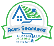 Aces Seamless Gutters Logo